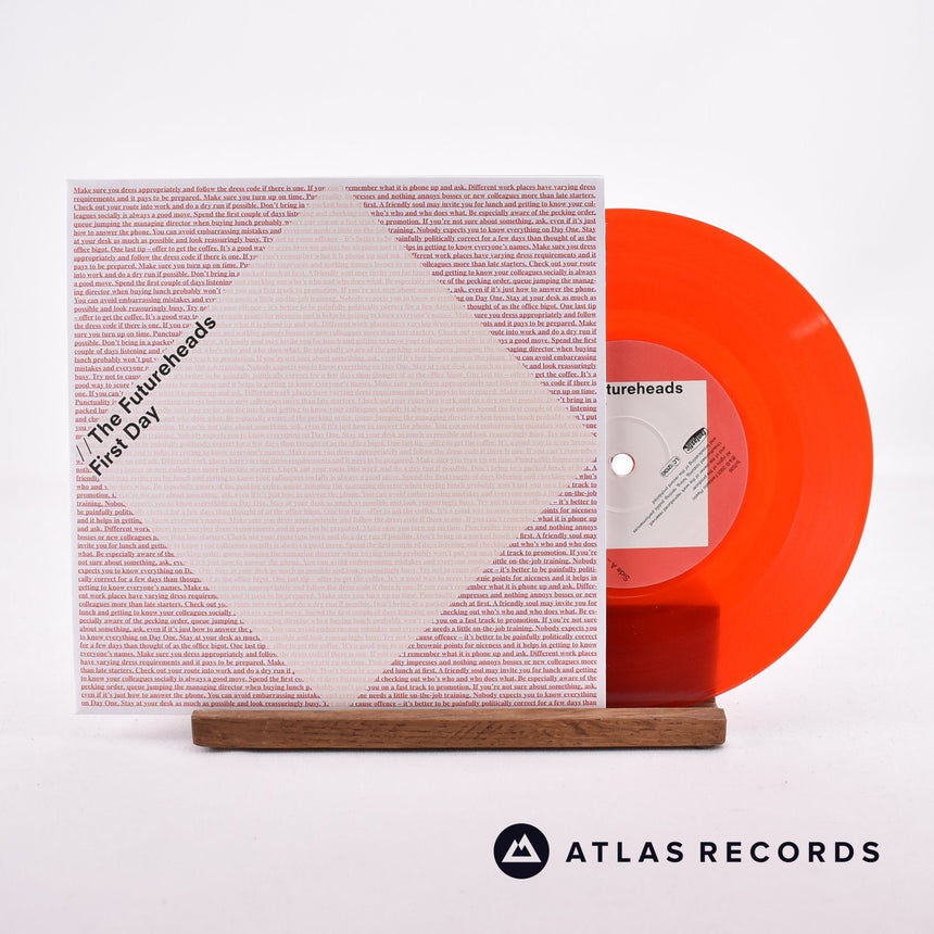The Futureheads First Day 7" Vinyl Record - Front Cover & Record