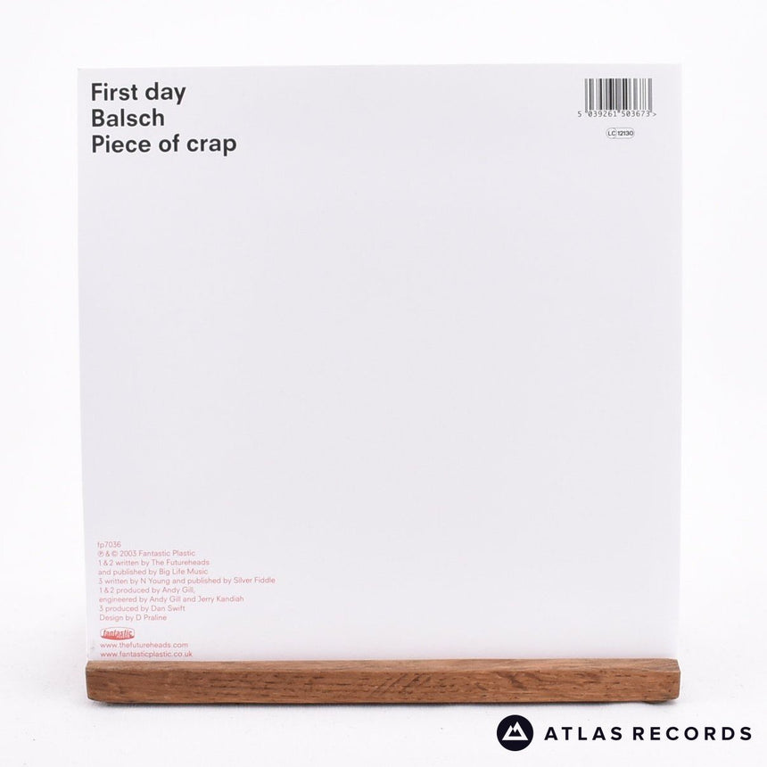 The Futureheads - First Day - Clear 7" Vinyl Record - NM/EX