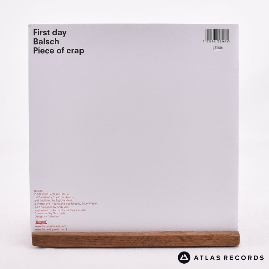 The Futureheads - First Day - Red 7" Vinyl Record - NM/NM