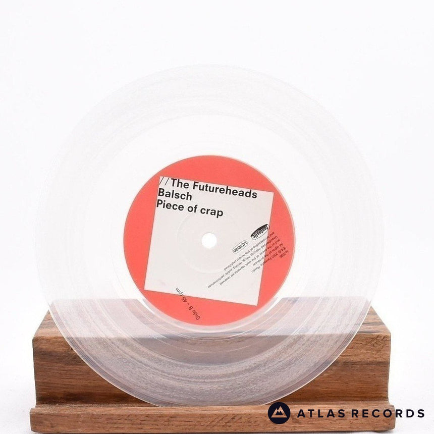 The Futureheads - First Day - Clear 7" Vinyl Record - NM/EX