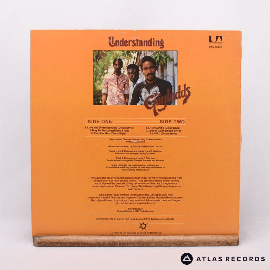The Gaylads - Understanding - LP Vinyl Record - VG+/EX