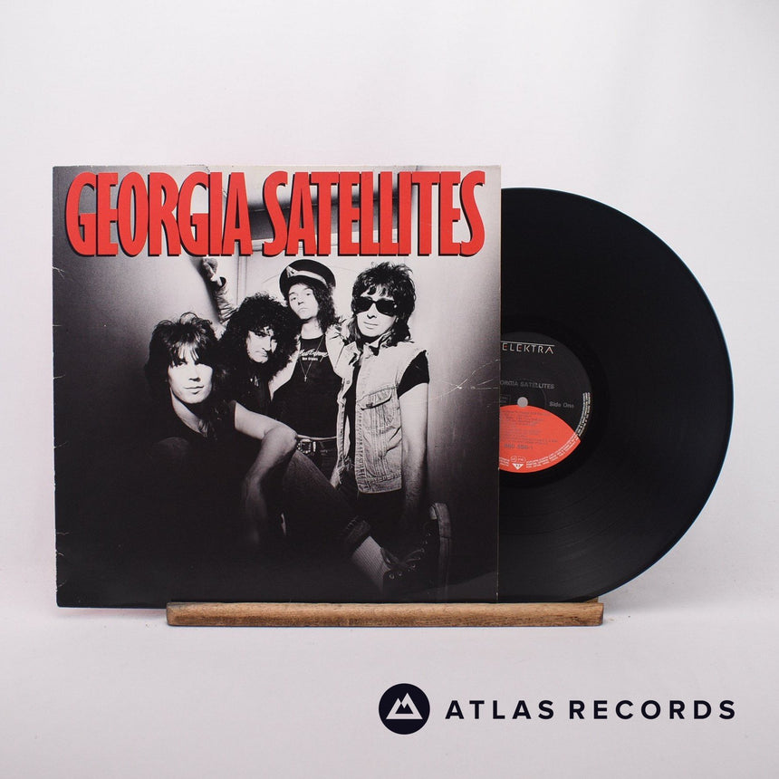 The Georgia Satellites Georgia Satellites LP Vinyl Record - Front Cover & Record