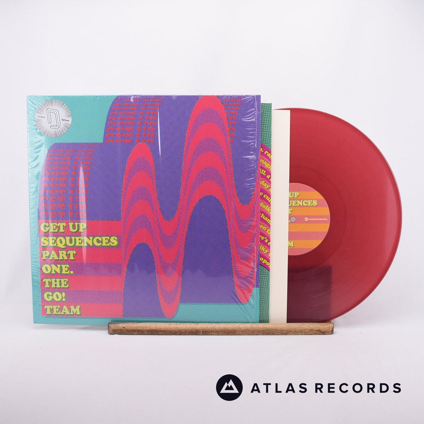 The Go! Team Get Up Sequences Part One LP Vinyl Record - Front Cover & Record
