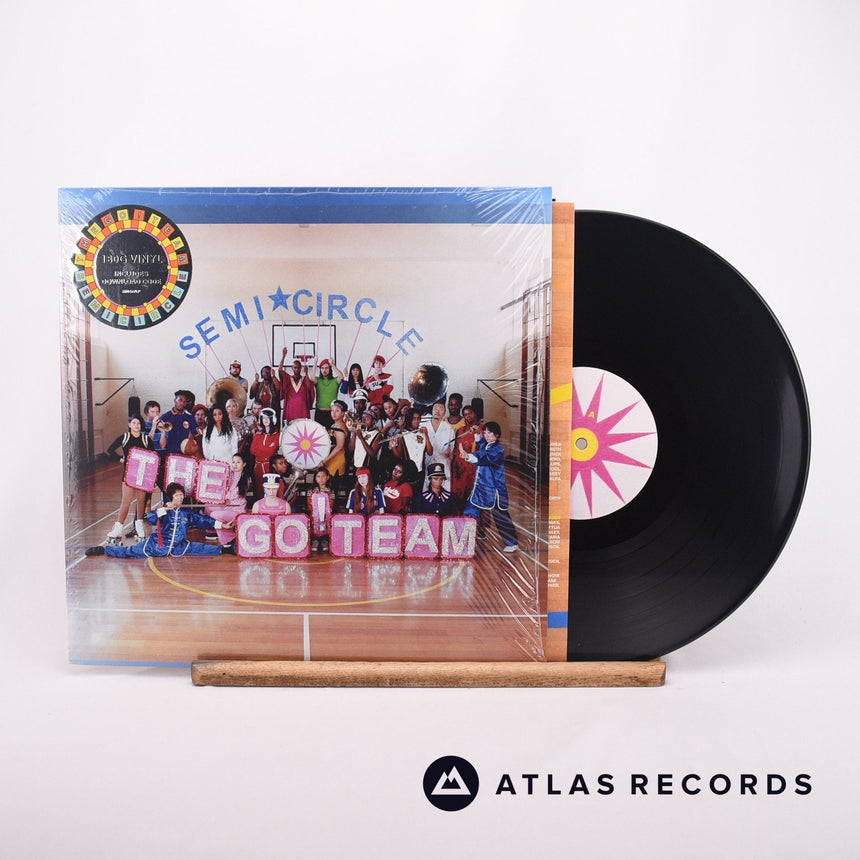 The Go! Team Semicircle LP Vinyl Record - Front Cover & Record