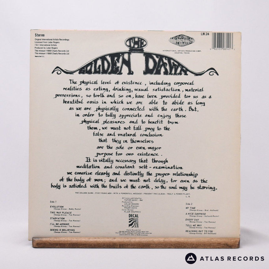 The Golden Dawn - Power Plant - Reissue A1 B1 LP Vinyl Record - EX/VG+