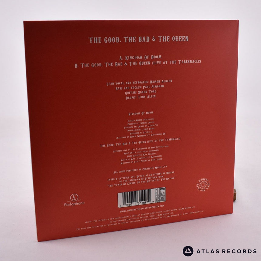 The Good, The Bad & The Queen - Kingdom Of Doom - 7" Vinyl Record - NM/NM