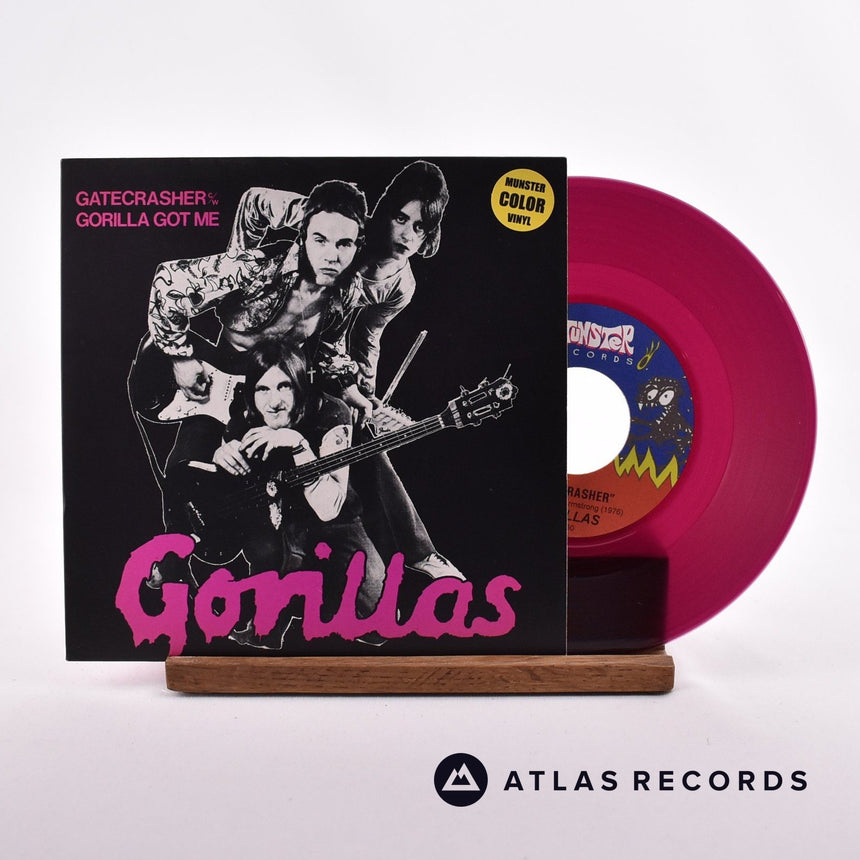 The Gorillas Gatecrasher 7" Vinyl Record - Front Cover & Record