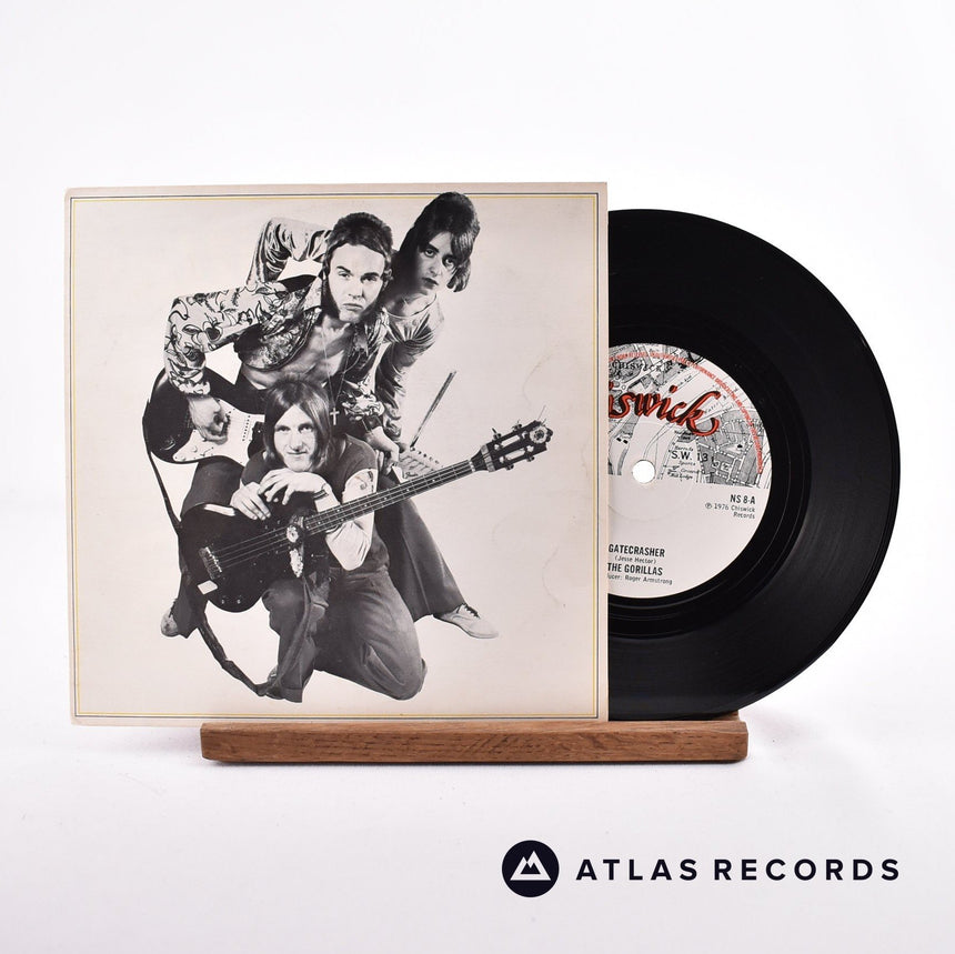 The Gorillas Gatecrasher 7" Vinyl Record - Front Cover & Record