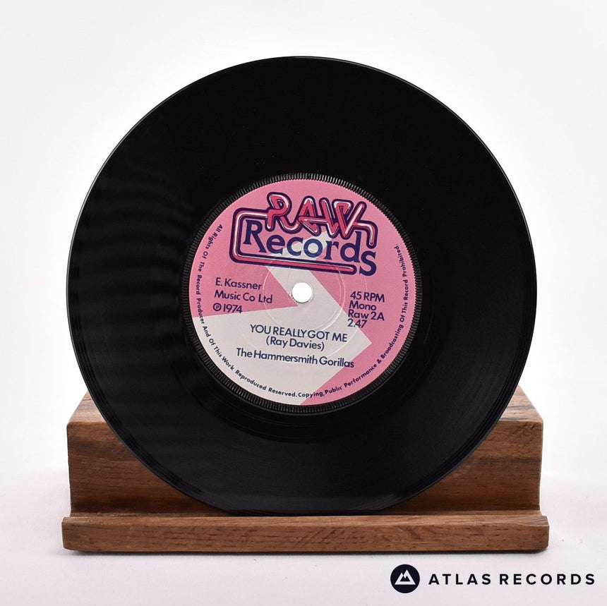 The Gorillas - You Really Got Me - 7" Vinyl Record - VG+