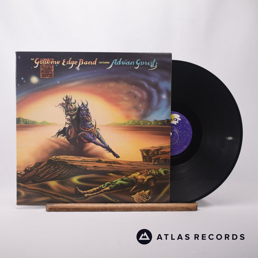 The Graeme Edge Band Kick Off Your Muddy Boots LP Vinyl Record - Front Cover & Record