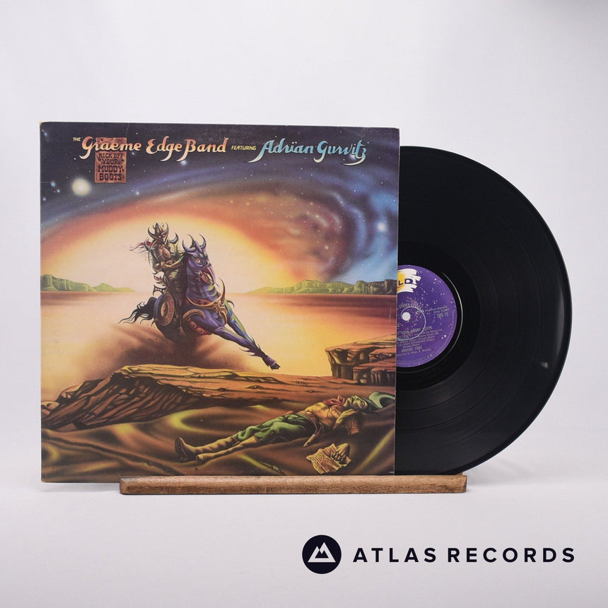 The Graeme Edge Band Kick Off Your Muddy Boots LP Vinyl Record - Front Cover & Record
