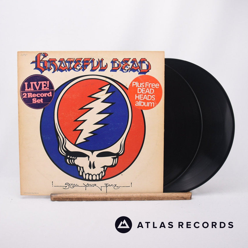The Grateful Dead Steal Your Face 2 x LP Vinyl Record - Front Cover & Record