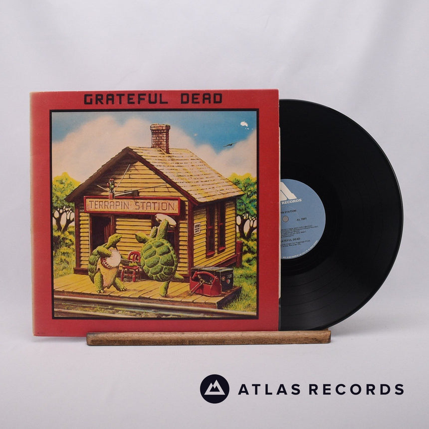 The Grateful Dead Terrapin Station LP Vinyl Record - Front Cover & Record