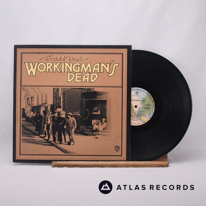 The Grateful Dead Workingman's Dead LP Vinyl Record - Front Cover & Record