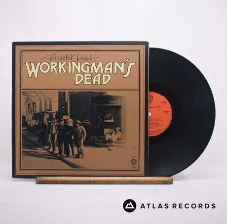 The Grateful Dead Workingman's Dead LP Vinyl Record - Front Cover & Record