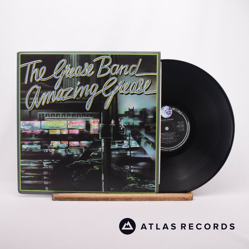 The Grease Band Amazing Grease LP Vinyl Record - Front Cover & Record