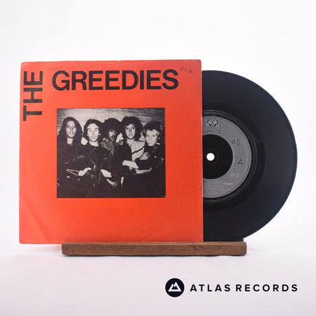 The Greedies A Merry Jingle 7" Vinyl Record - Front Cover & Record