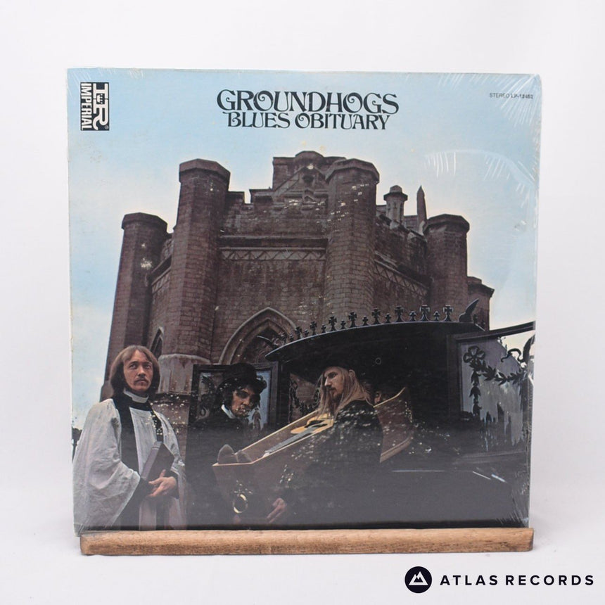 The Groundhogs Blues Obituary LP Vinyl Record - Front Cover & Record