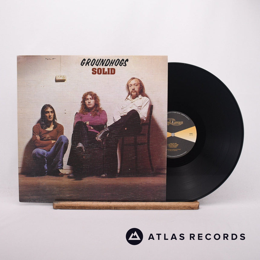 The Groundhogs Solid LP Vinyl Record - Front Cover & Record
