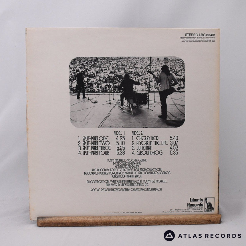 The Groundhogs - Split - Gatefold A-1 B-1 LP Vinyl Record - EX/EX
