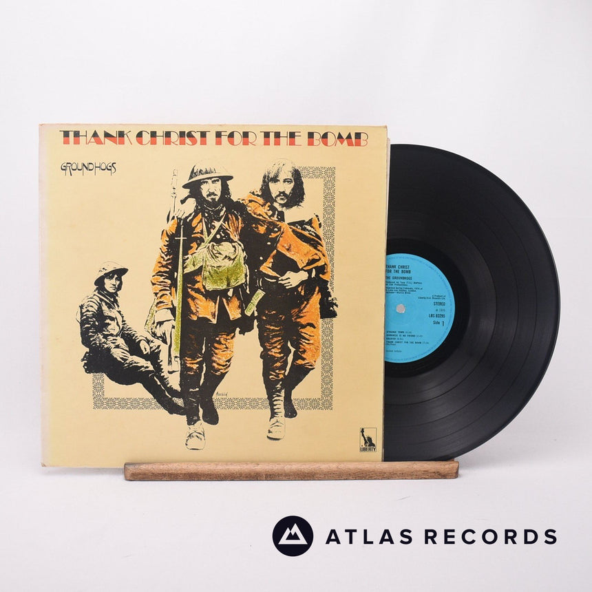 The Groundhogs Thank Christ For The Bomb LP Vinyl Record - Front Cover & Record