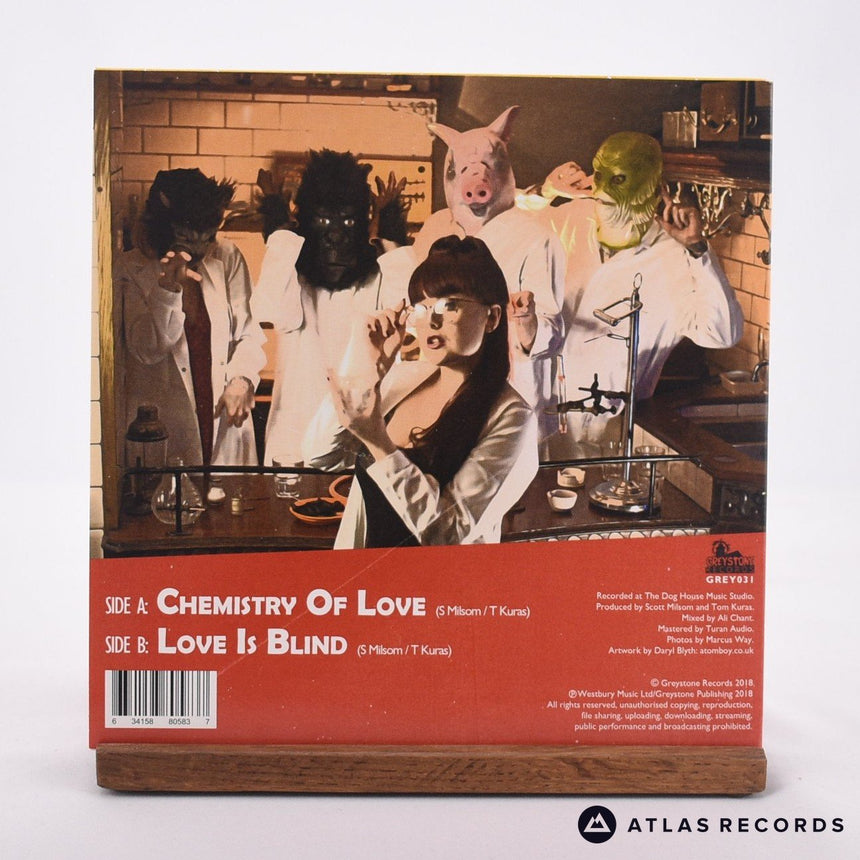 The Hawkmen - Chemistry Of Love - 7" Vinyl Record - NM/EX