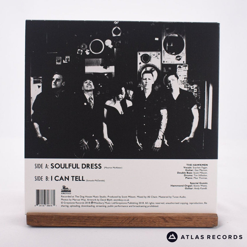 The Hawkmen - Soulful Dress // I Can Tell - 7" Vinyl Record - NM/EX