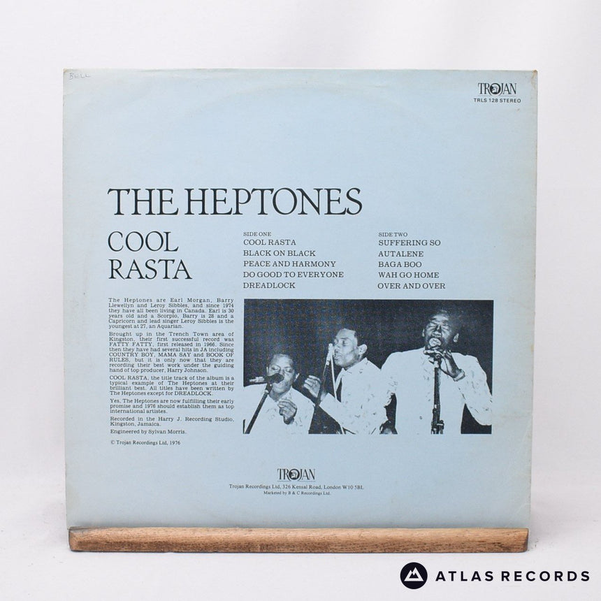 The Heptones - Cool Rasta - LP Vinyl Record - VG+/EX