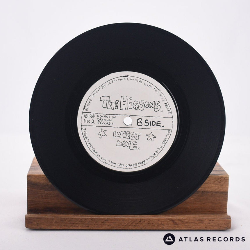 The Higsons - I Don't Want To Live With Monkeys ! - 7" Vinyl Record - EX/EX