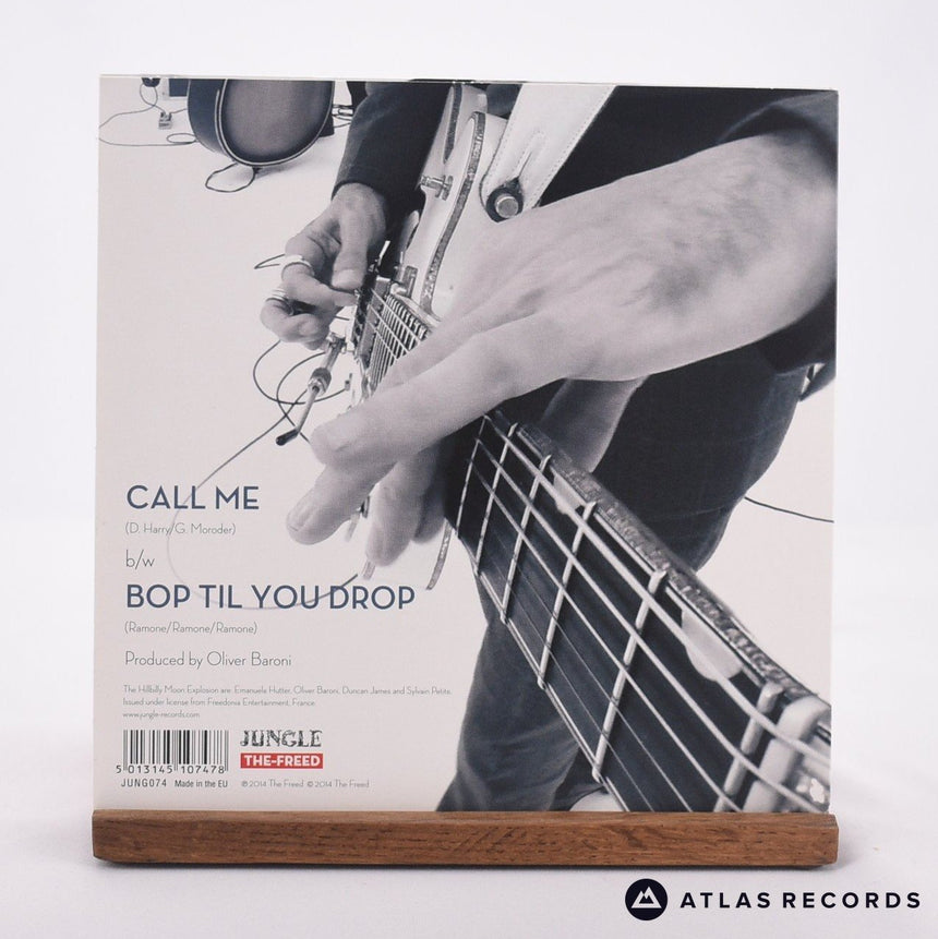 The Hillbilly Moon Explosion - Call Me - Clear 7" Vinyl Record - NM/NM