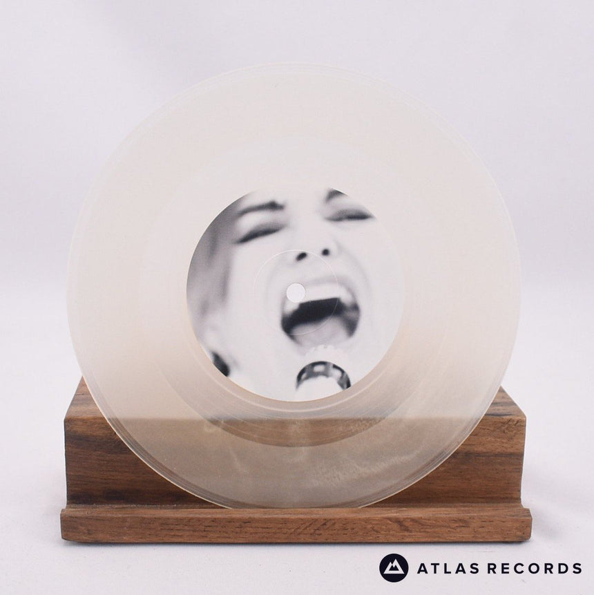 The Hillbilly Moon Explosion - Call Me - Clear 7" Vinyl Record - NM/NM