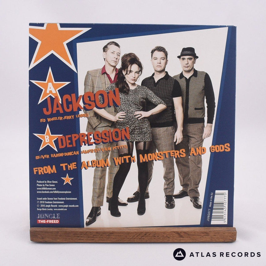 The Hillbilly Moon Explosion - Jackson - Orange 7" Vinyl Record - NM/NM