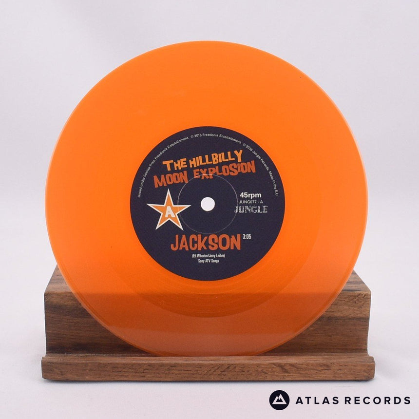 The Hillbilly Moon Explosion - Jackson - Orange 7" Vinyl Record - NM/NM