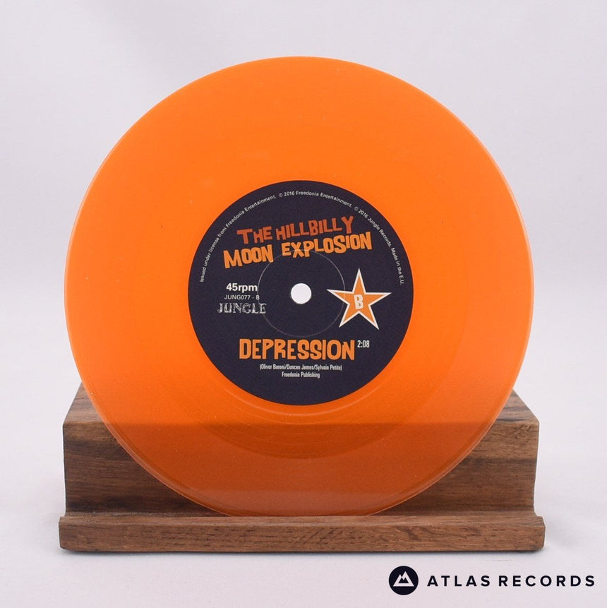The Hillbilly Moon Explosion - Jackson - Orange 7" Vinyl Record - NM/NM