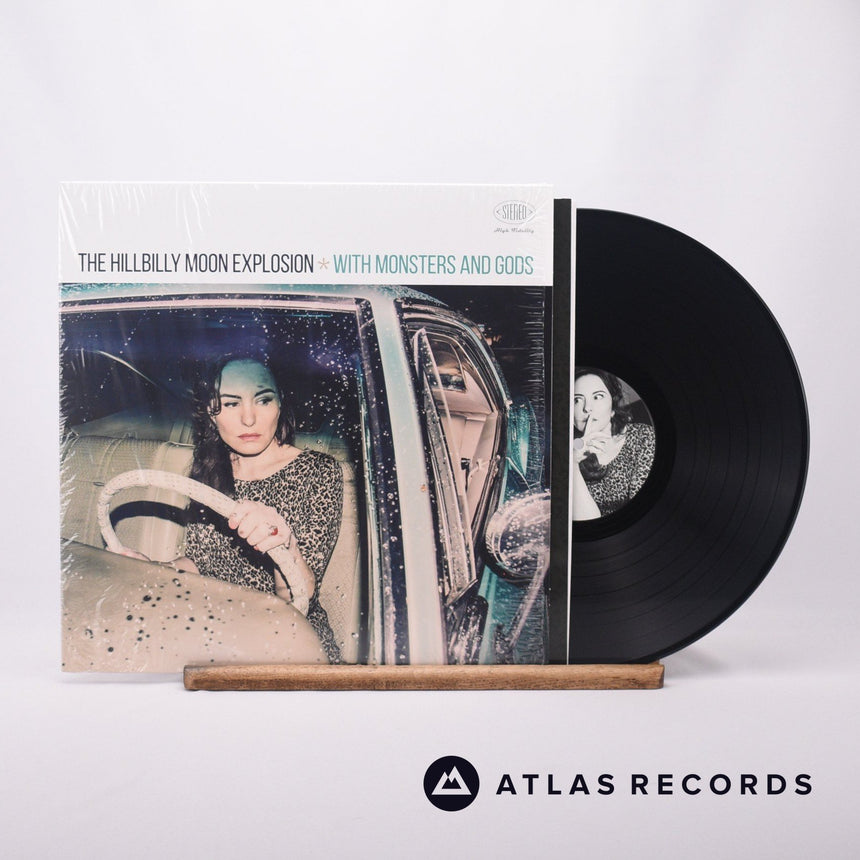 The Hillbilly Moon Explosion With Monsters And Gods LP Vinyl Record - Front Cover & Record