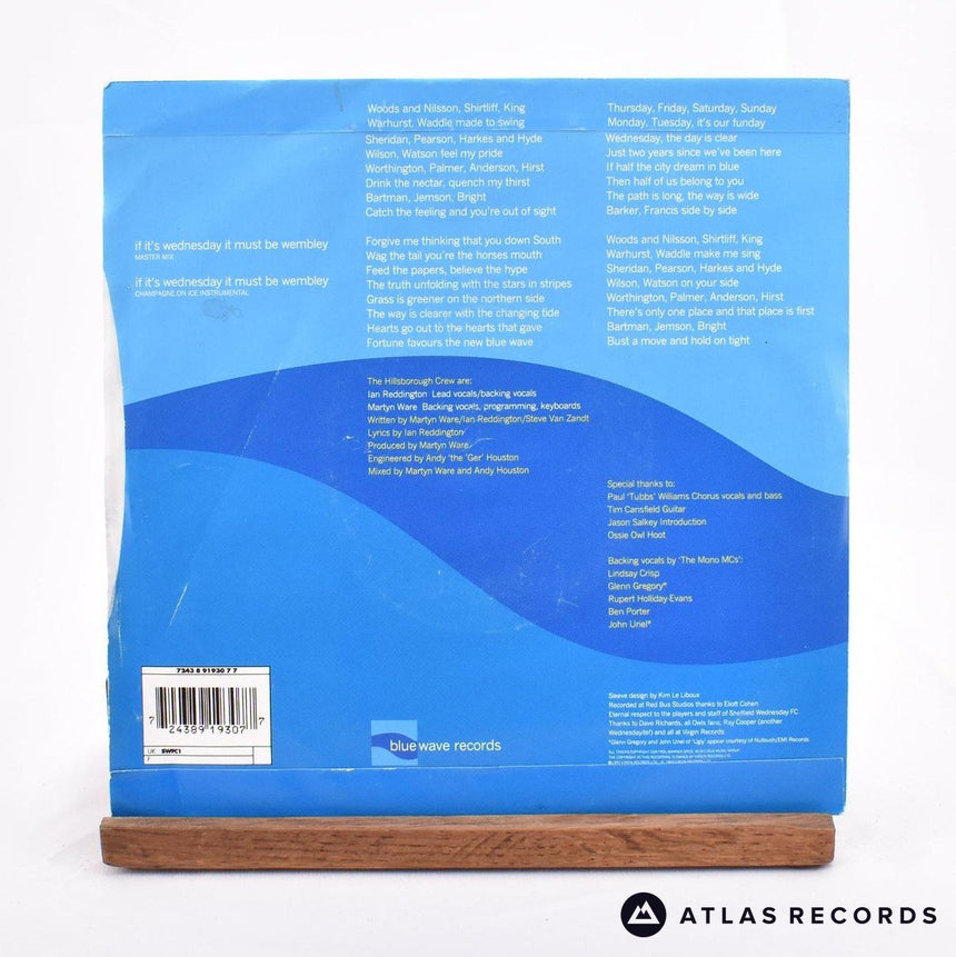 The Hillsborough Crew - If It's Wednesday It Must Be Wembley - 7" Vinyl Record - VG+/VG+