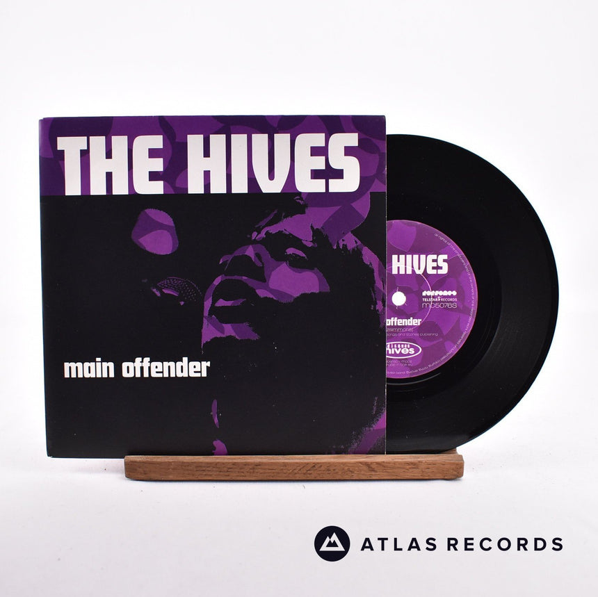 The Hives Main Offender 7" Vinyl Record - Front Cover & Record
