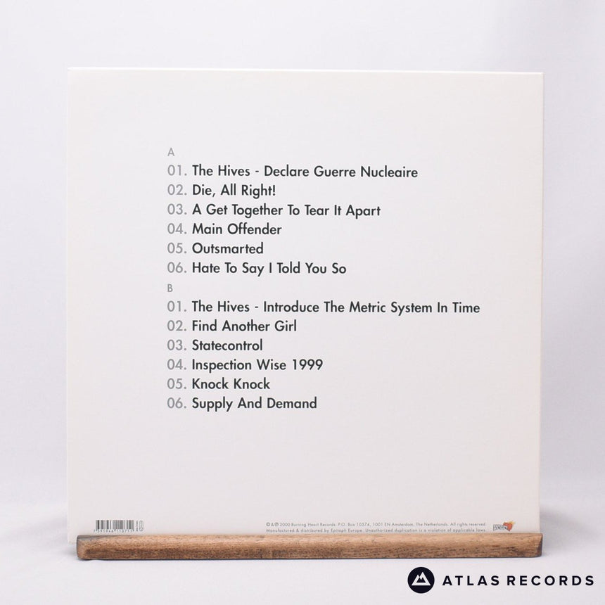 The Hives - Veni Vidi Vicious - LP Vinyl Record - EX/VG+