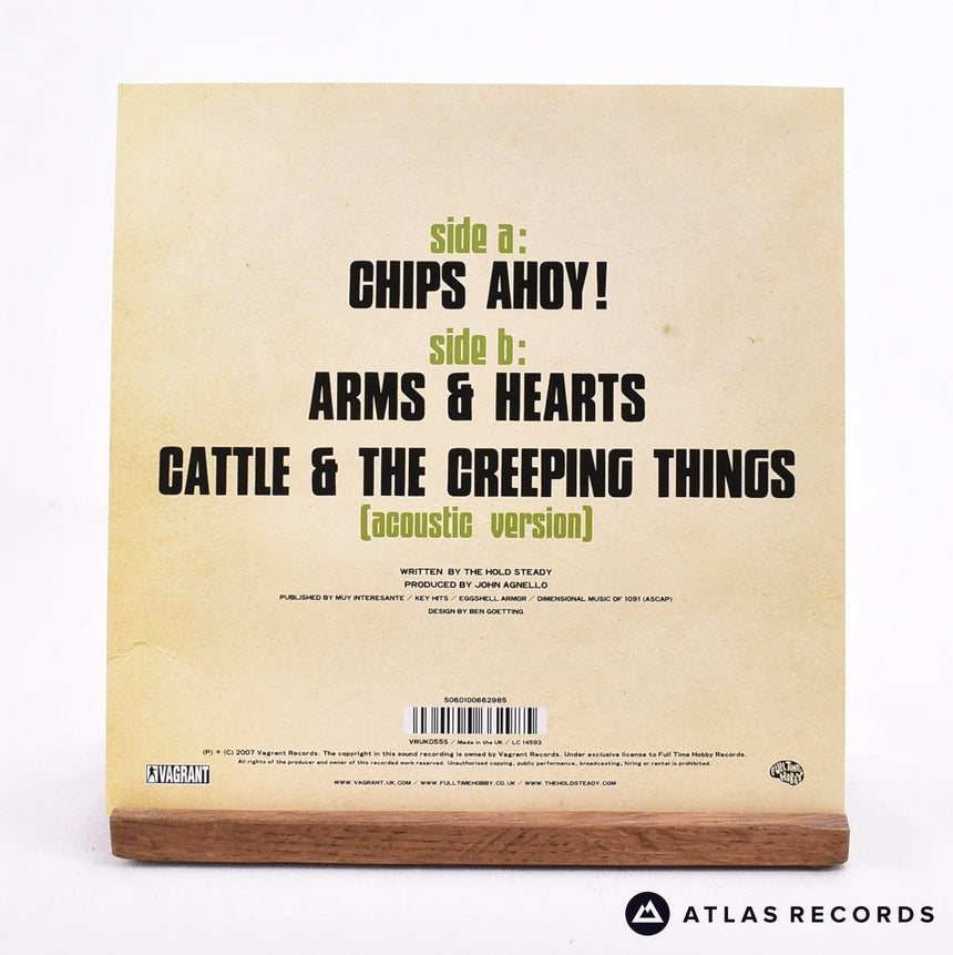 The Hold Steady - Chips Ahoy! - 7" Vinyl Record - NM/NM