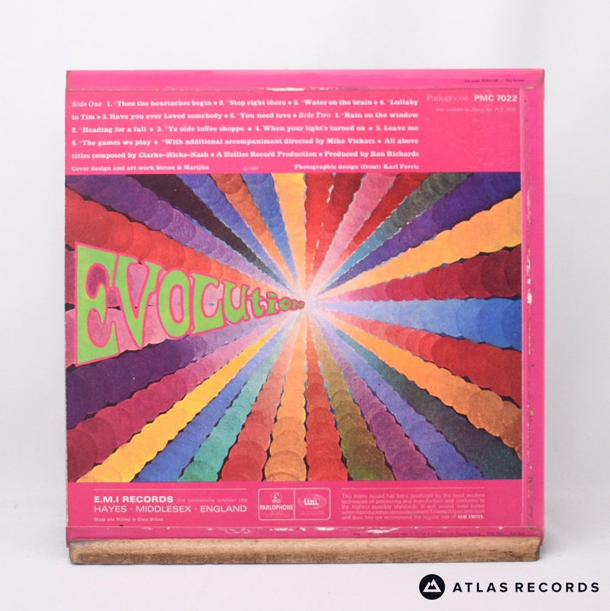 The Hollies - Evolution - Mono -1 -1 LP Vinyl Record - EX/EX