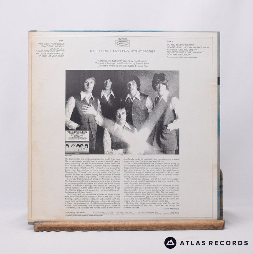 The Hollies - He Ain't Heavy, He's My Brother - LP Vinyl Record - VG+/VG+