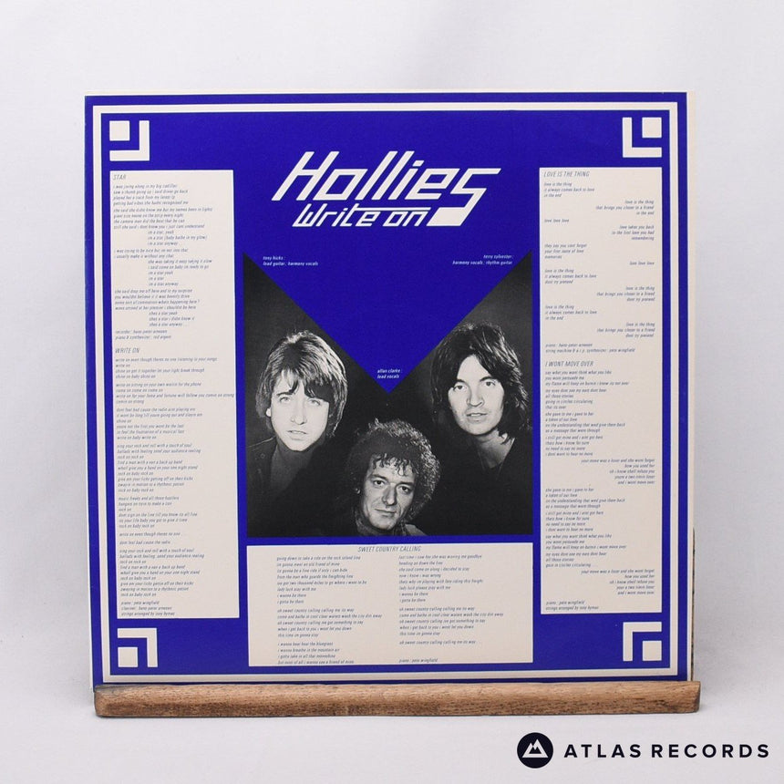 The Hollies - Write On - LP Vinyl Record - VG+/EX