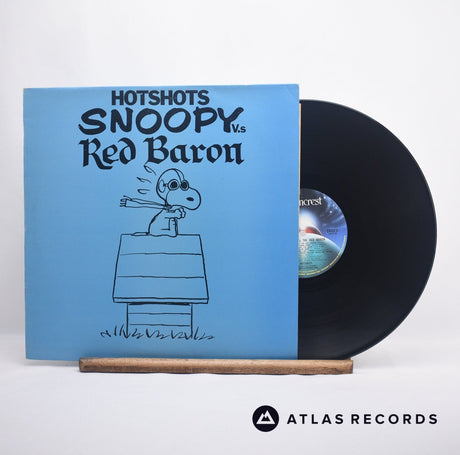 The Hotshots Snoopy V.s The Red Baron LP Vinyl Record - Front Cover & Record