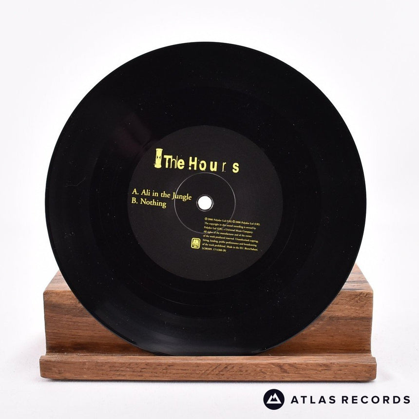 The Hours - Ali In The Jungle - Insert 7" Vinyl Record - NM/NM