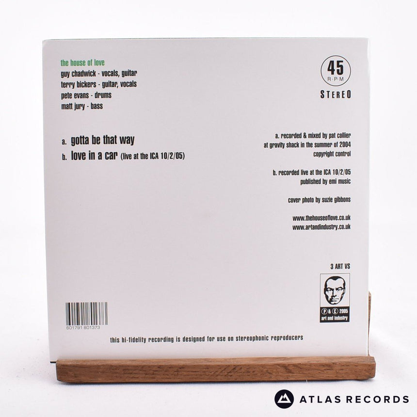 The House Of Love - Gotta Be That Way - Limited Edition 7" Vinyl Record - NM/NM