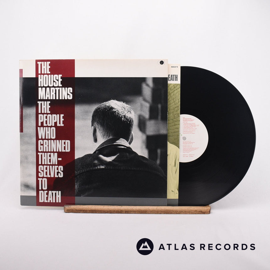 The Housemartins The People Who Grinned Themselves To Death LP Vinyl Record - Front Cover & Record