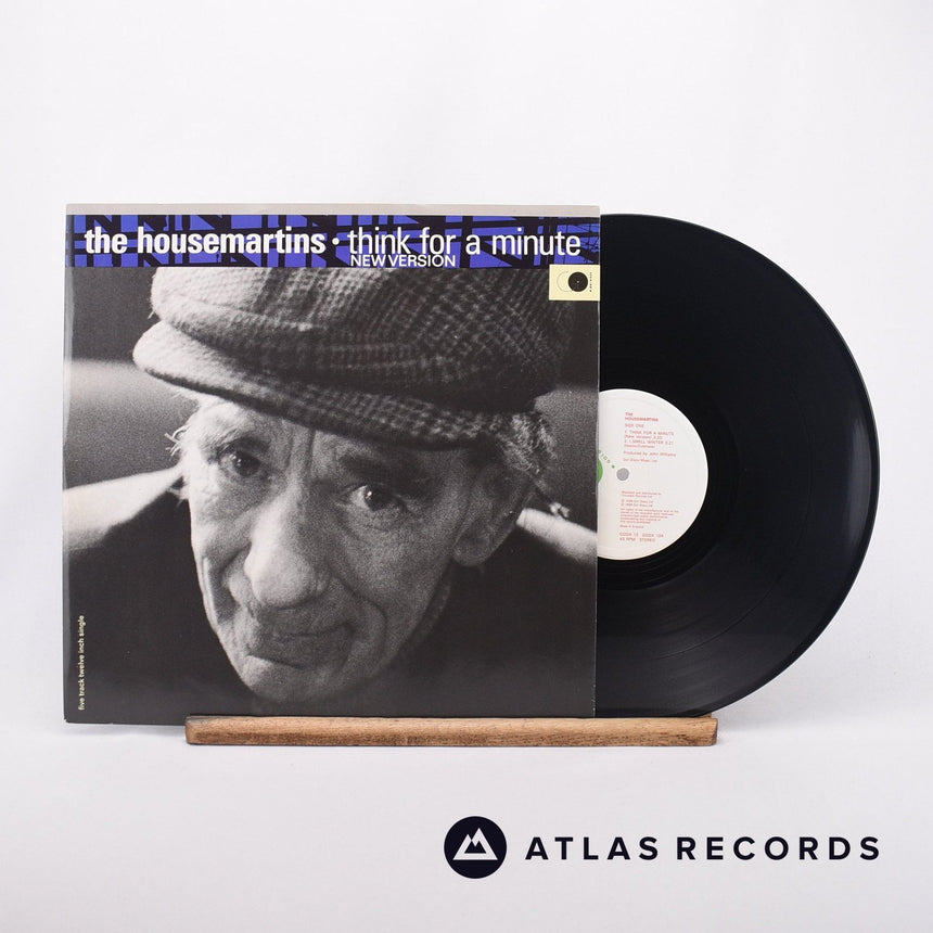 The Housemartins Think For A Minute 12" Vinyl Record - Front Cover & Record