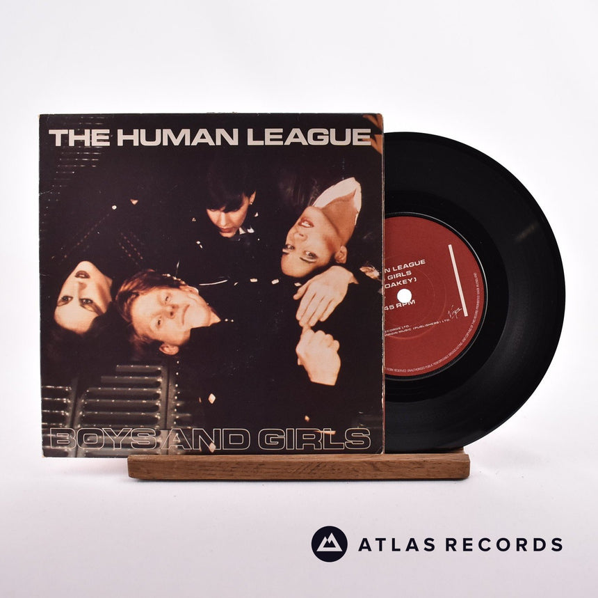 The Human League Boys And Girls 7" Vinyl Record - Front Cover & Record