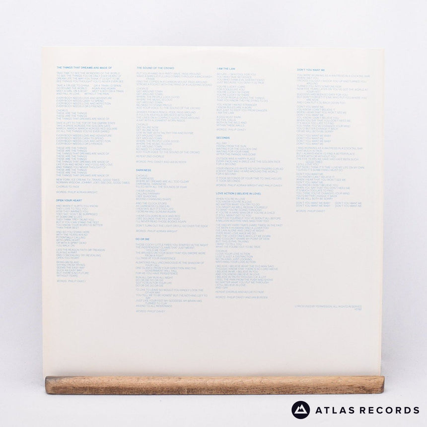 The Human League - Dare - Townhouse Gatefold LP Vinyl Record - EX/EX