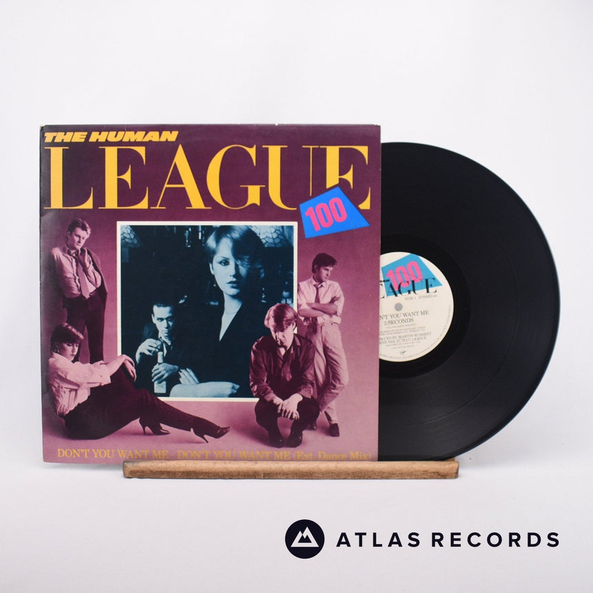 The Human League Don't You Want Me 12" Vinyl Record - Front Cover & Record